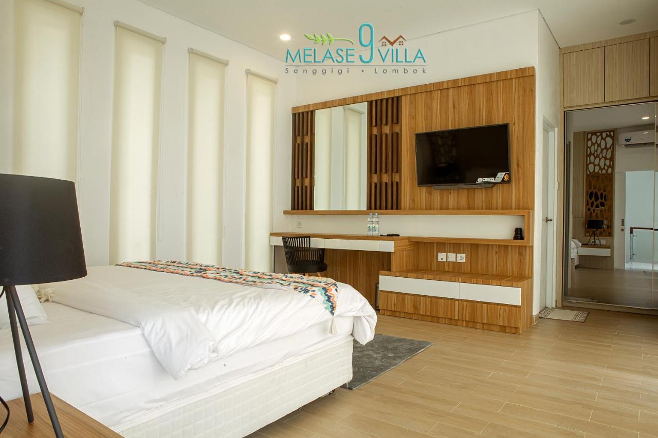 Melase 9 Villa, Senggigi Mataram Eksteriør billede