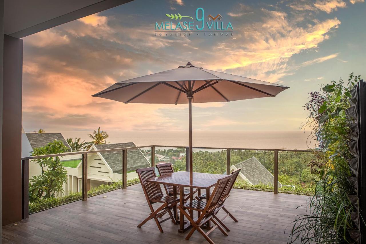 Melase 9 Villa, Senggigi Mataram Eksteriør billede