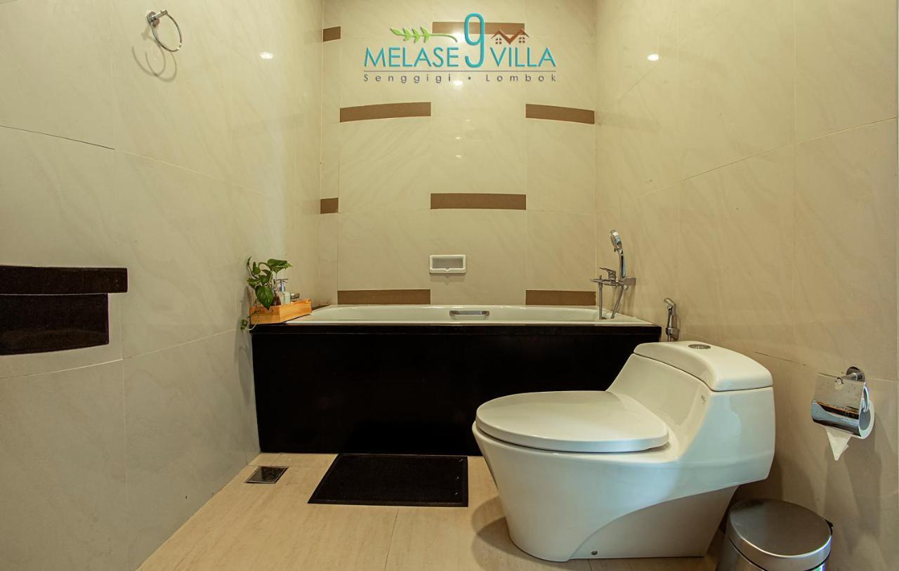 Melase 9 Villa, Senggigi Mataram Eksteriør billede